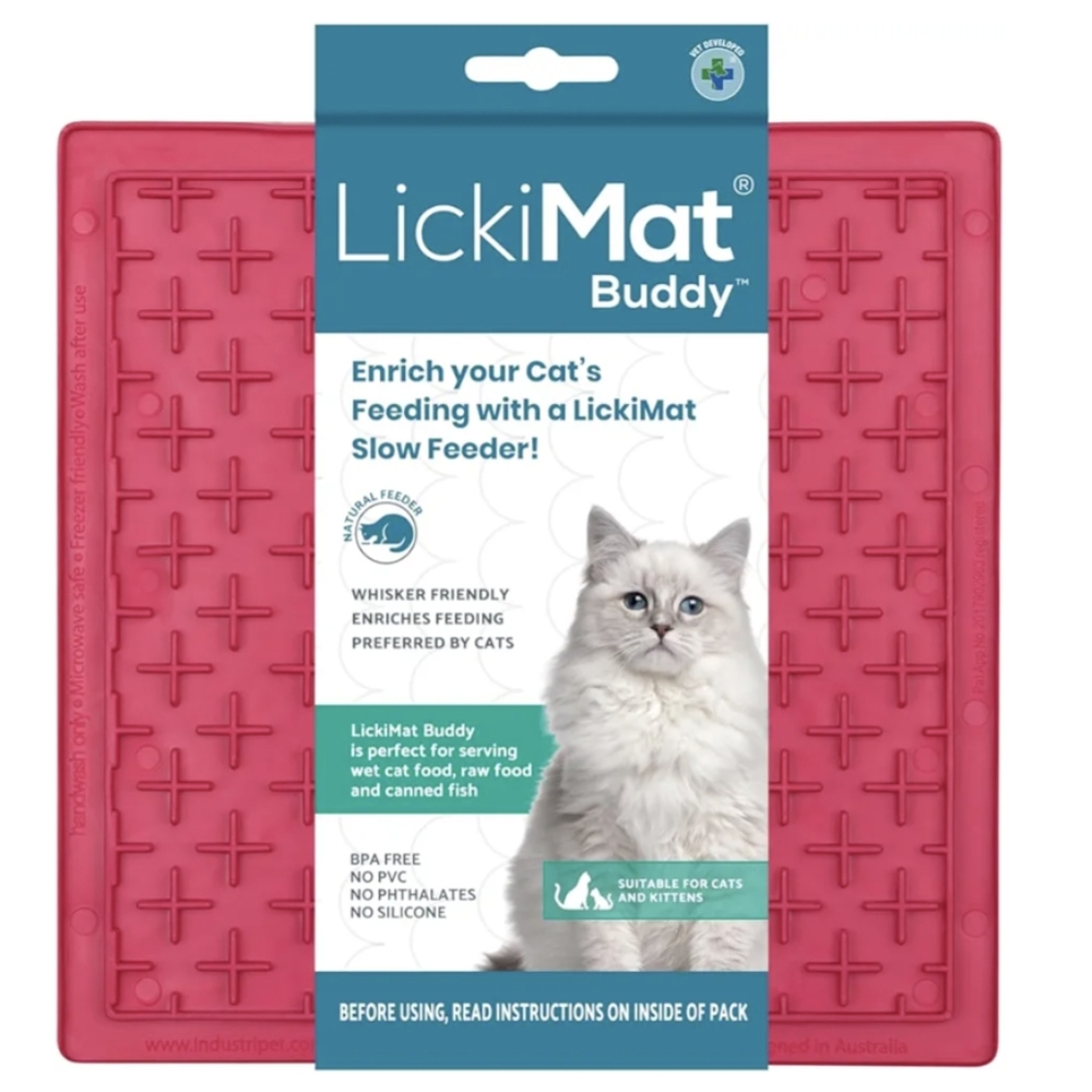 Pink Lickimat buddy